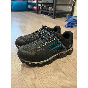 TIMBERLAND PRO®‎ POWERTRAIN SPORT ALLOY TOE WORK SNEAKER womens size 7W
